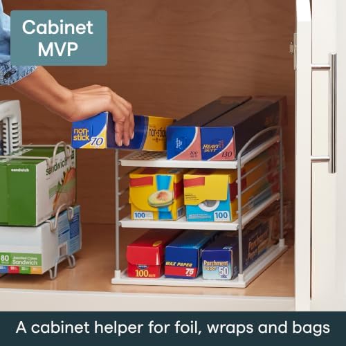 YouCopia UpSpace Adjustable Box Organizer for Foil Wrap and Kitchen