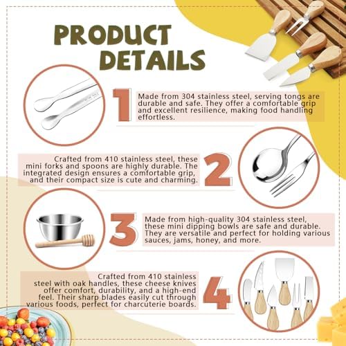 Charcuterie Boards Accessories Charcuterie Utensils Cheese Butter
