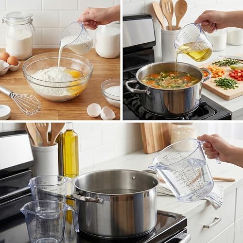 20PCS Measuring Cups and Spoons Set, Mituer Stainless Steel Nesting