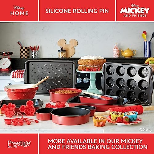 Prestige New Disney Bake with Mickey Mouse Silicone Rolling Pin for