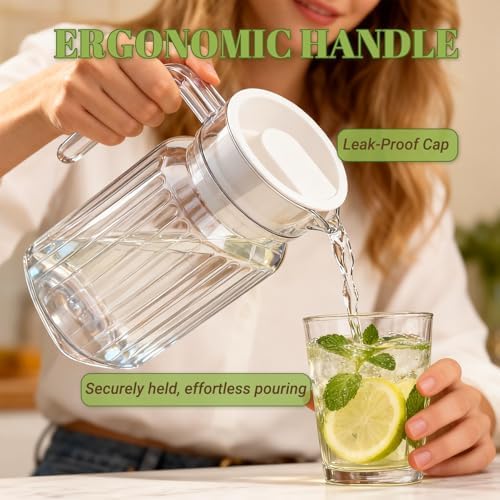 Water Plastic Jug With Lid,Water Jugs For Parties Wasserkrug
