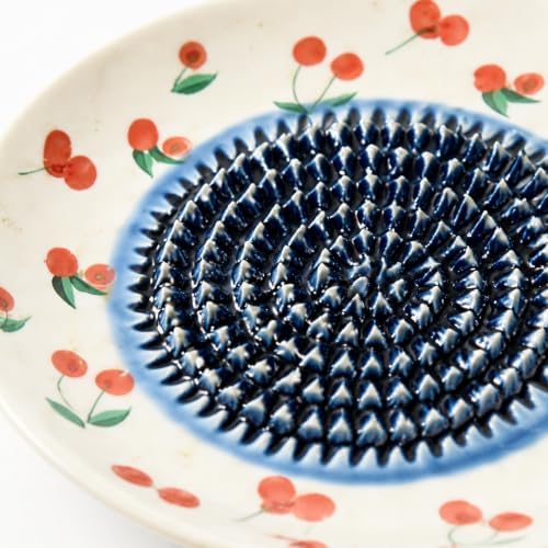 2 Pcs Premium Ceramic Garlic Grater Plate, 4.9'' Zester Grater