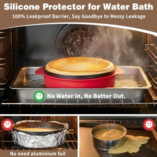 Nonstick 4 7 9 Inch Springform Pan Cheesecake Pan with Protector
