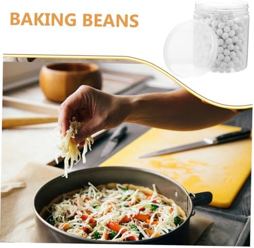1 Bottle Ceramic Baking Beans Reusable for Pies and Tarts