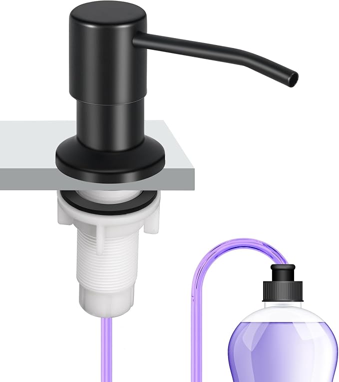 Soap Dispenser Kitchen Sink, Sink Soap Dispenser, Dish Soap Dispenser Pump by Xekazrop