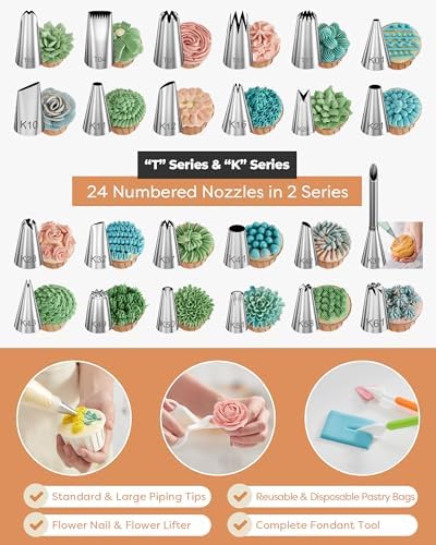 Kootek 700 Cake Decorating Kit