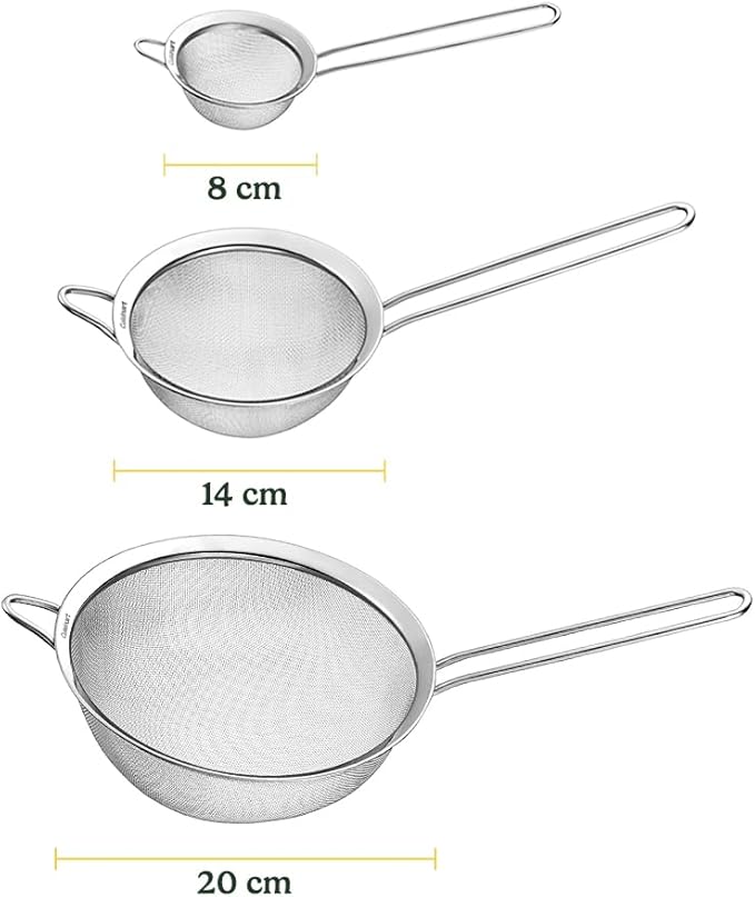 Cuisinart Mesh Strainers, Fine Mesh Kitchen Strainer Set - Image 2