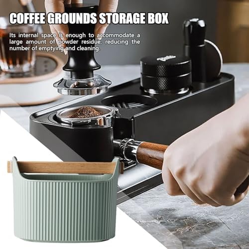 Espresso Grounds Knock Box 1300ml Non-Slip Coffee Ground Dump Bin