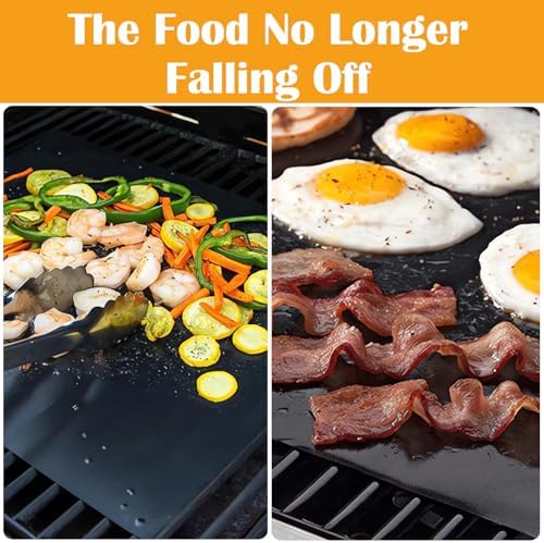 Dailyart Grill Mats for Outdoor Grill, Grill Mat Non Stick Set of 5