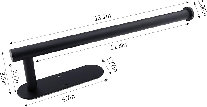 Paper Towel Holders-Blcak, Paper Towels Rolls - Image 4