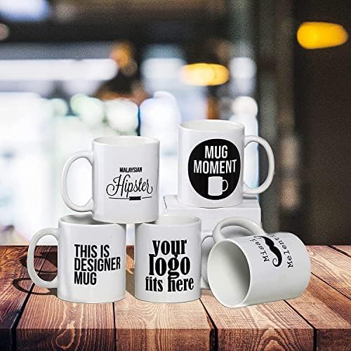 TANGLONG Sublimation Mugs 15 oz, Sublimation Blanks, (Pack of 12)