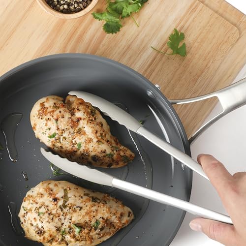 Calphalon Edge 11-Piece Kitchen Tool Set, Taupe