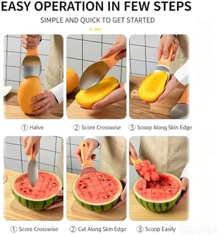 2Pcs Mango Slicer Splitter