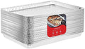 Stock Your Home Aluminum Pans - 15 Pack Disposable Aluminum Foil Trays