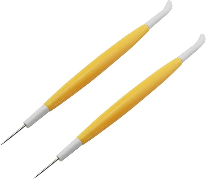HJGarden 2PCS Stainless Steel Scribe Tool Cookie Scribe Tool Cookie Icing Pin by HJGarden