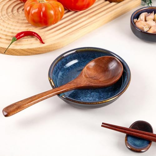 Ceramic Spoon Rest for Stove Top, Spoon Holder for Kitchen Counter