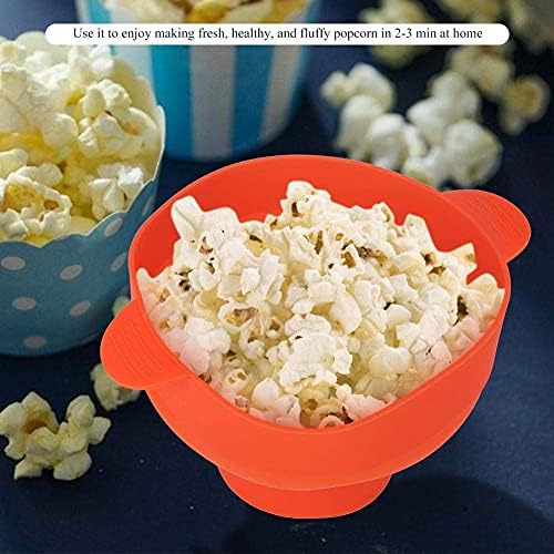 Microwave Popcorn Popper Collapsible Silicone Bowl 3 Qt
