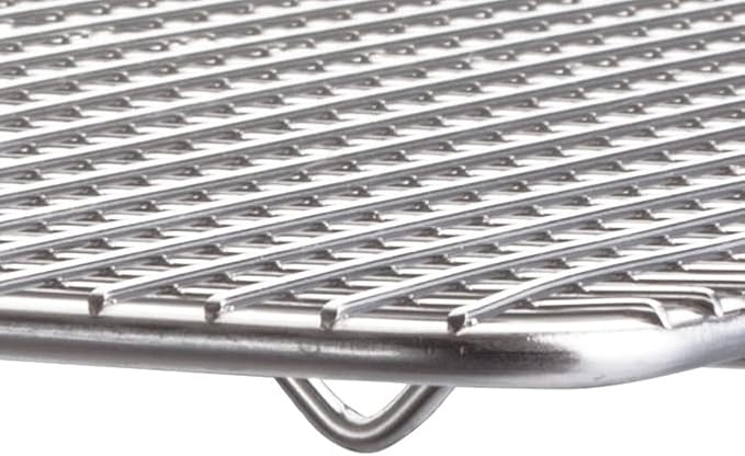 Winco Wire Sheet Pan Grate/Cooling Rack, Stainless Steel, Full Size - Image 4