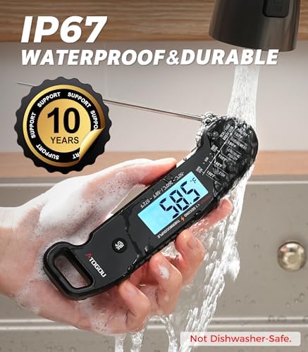 Atogou Digital Meat Thermometer, <1 Sec Instant Read