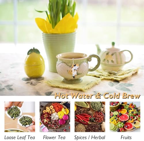 Cat Tea Infuser Set - Enhance Your Tea Experience with Premium Loose