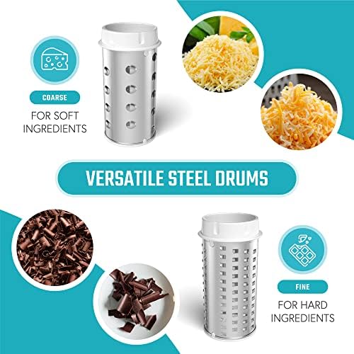 Vivaant Rotary Cheese Grater Hand Crank