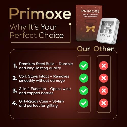 Christmas Stocking Stuffers for Men Ah So Two Prong Wine Opener &