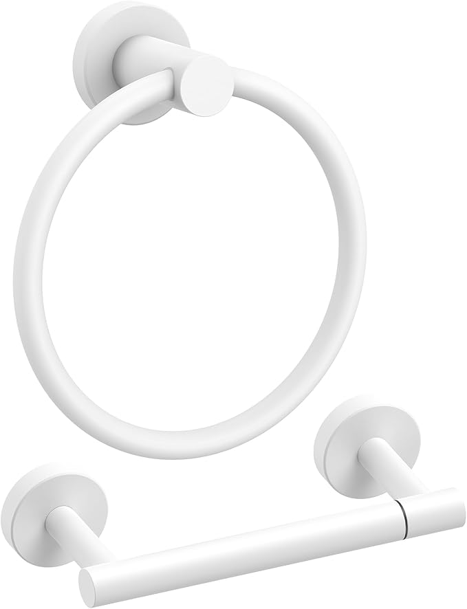 FORIOUS Toilet Paper Holder Wall Mount, SUS304 Stainless Steel Double Post by FORIOUS