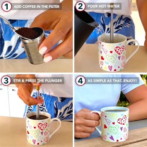 FinalPress Portable Stainless Steel French Press Coffee Maker