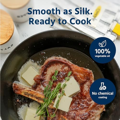 COOKLIFE 10 Inch Pre-seasoned Polished Cast Iron Skillet + 5.5 QT