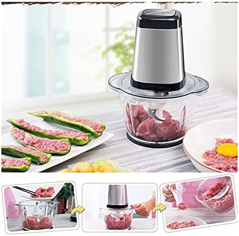 Electric Meat Grinder, 200W, 1.2L Capacity