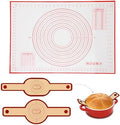 3PCS Silicone Bread Sling and Pastry Mat Set