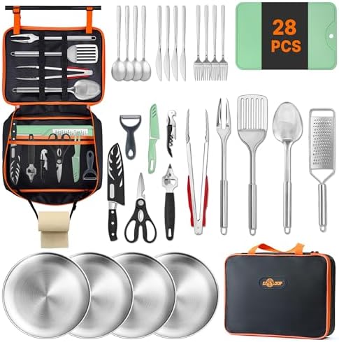Gaialoop Camping Cooking Utensil Set