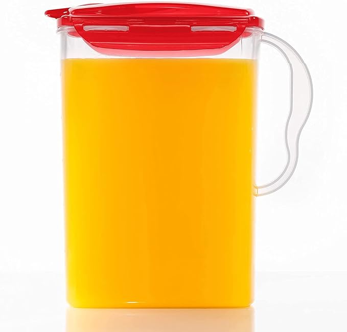 LocknLock Aqua Fridge Door Water Jug | Clear Pitcher | BPA Free Plastic Pitcher by LocknLock