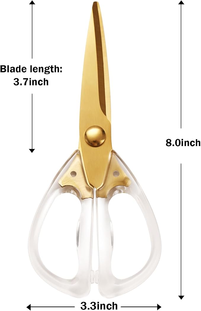 Kitchen Shears Scissors&Sharp Scissors, ARCHIKING 8.0inch Cooking Scissor-Meat - Image 6