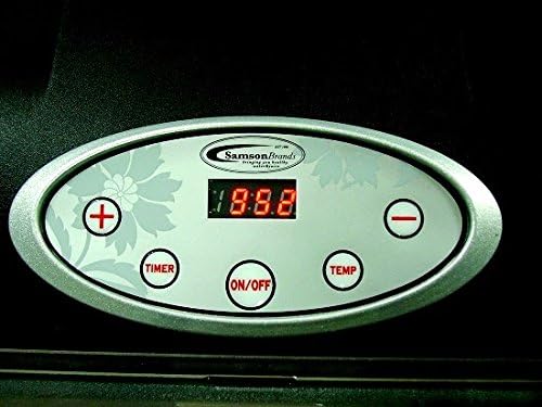Samson Silent 6-Tray Dehydrator, BPA-Free Plastic Trays