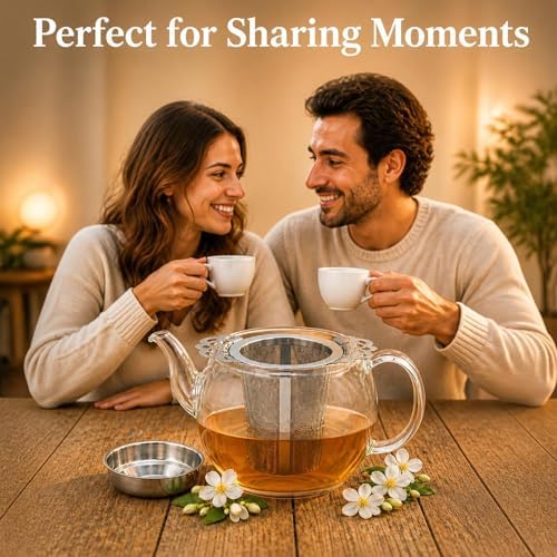 Stainless Steel Tea Infusers Set of 2 – Fine Mesh SUS 304 Loose Leaf