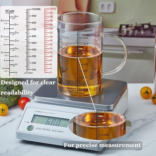 Ackers BORO3.3 Glass Measuring Cup