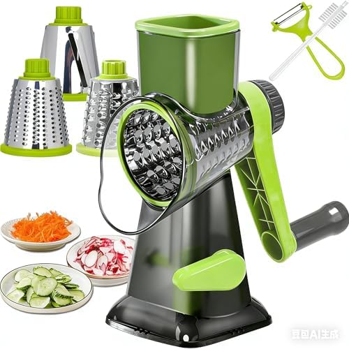 Dachenus Rotary Cheese Grater and Shredder
