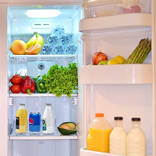 Drink Dispenser for Fridge, Self Pushing Soda Can Organizer for