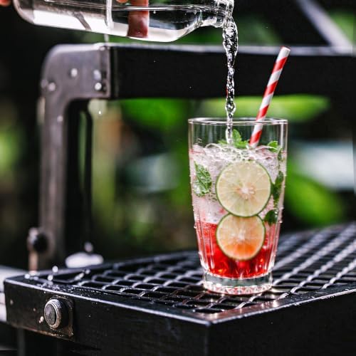 Drinking Glasses Set of 6 - Water Glasses 12 OZ - Highball Glasses