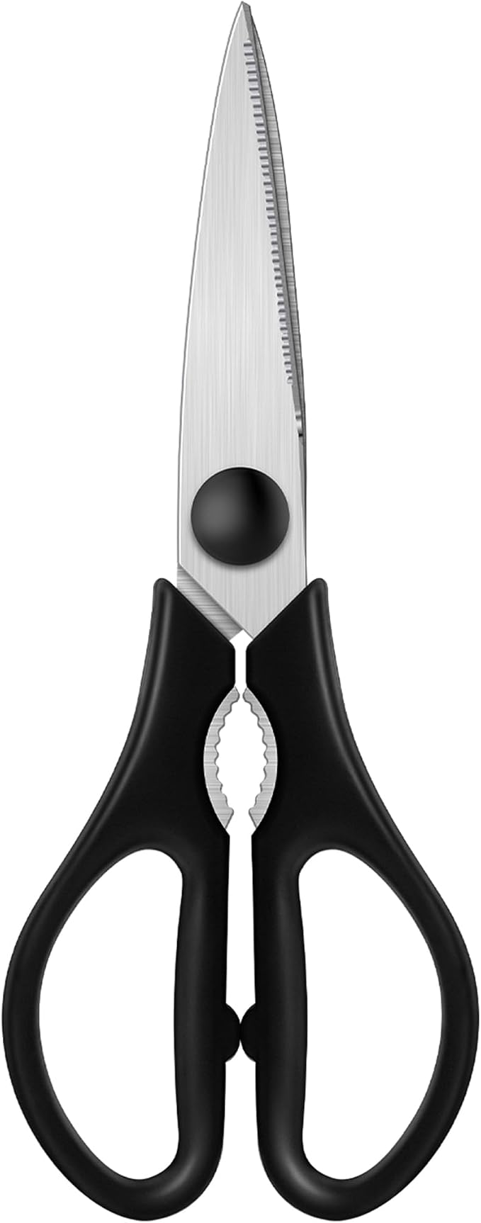 Kitchen Scissors, Rkqoa Black Kitchen Shears All Purpose Heavy Duty by almarto
