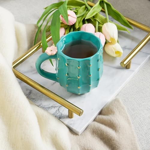 Pinky Up Cactus Ceramic Coffee Mugs, Tea Cups, Travel Mug, Latte Cup