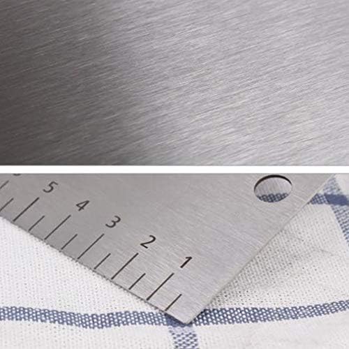 12 Inch Adjustable Cake Scraper, Stainless Steel