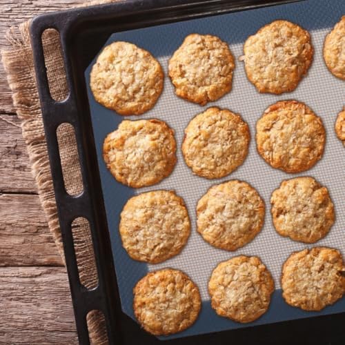 Silicone Baking Mat Set with Oil Brush and Scraper for Pastry Making