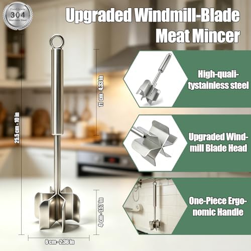 Stainless Steel Meat Masher