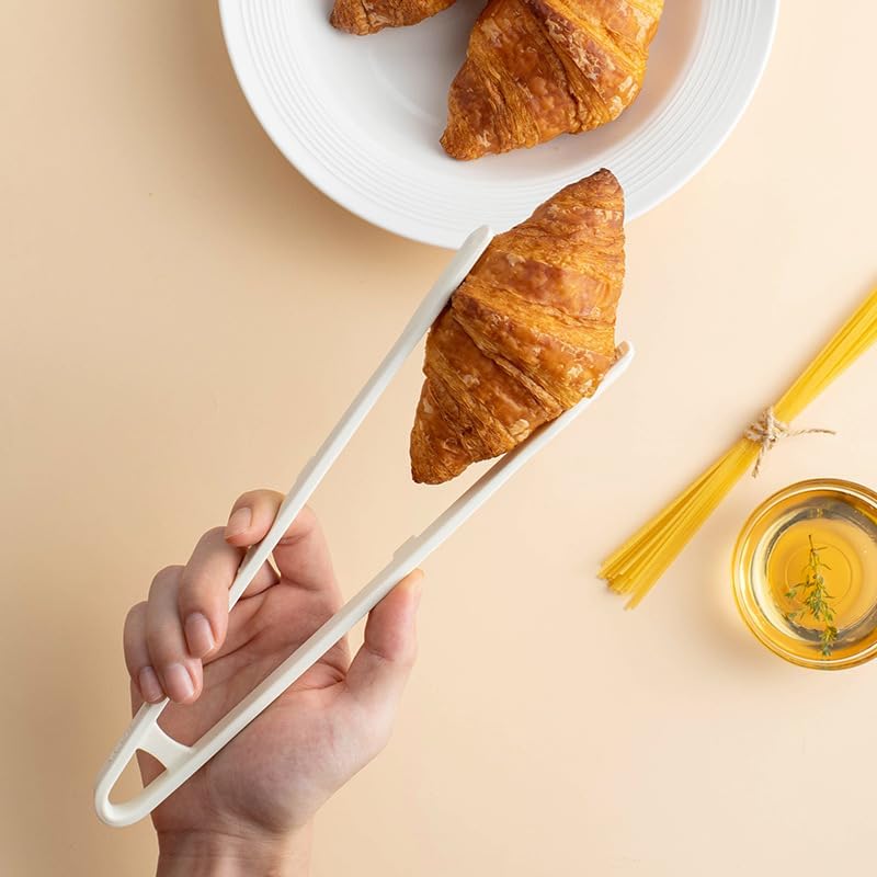 Silicone Toast Tongs, 3-Piece, 11-Inch