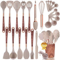 24-Piece Silicone Cooking Utensils Set with Holder
