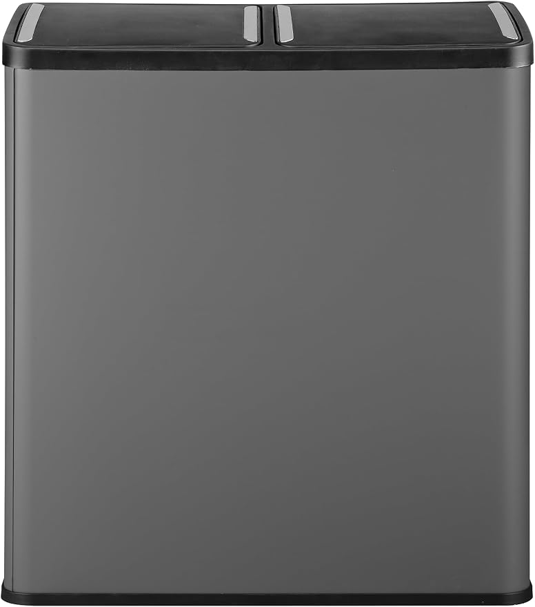 Step N' Sort The 18.5 Gallon Extra Large Capacity, Dual Trash and Recycling Bin - Image 5