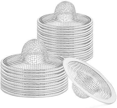 Kingrol 50-Pack 2-3/4-Inch Stainless Steel Sink Strainers