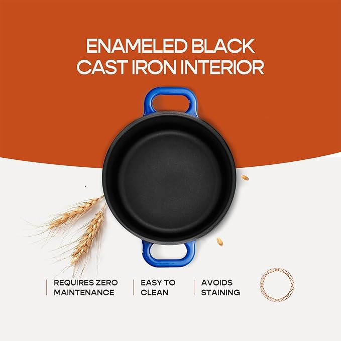 Krustic Enameled Cast Iron Dutch Oven - Image 6